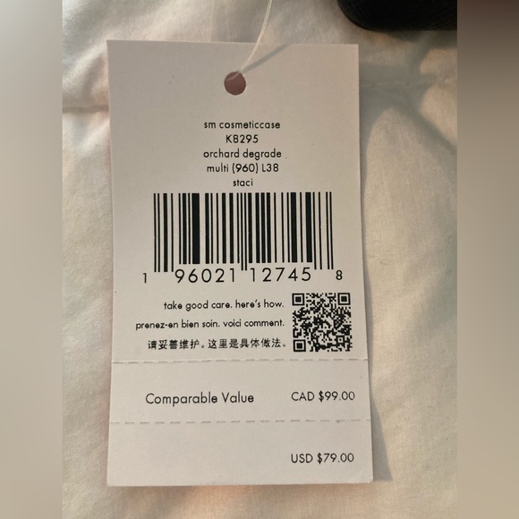 Kate Spade Staci Small Cosmetic Case - Picture 2 of 2